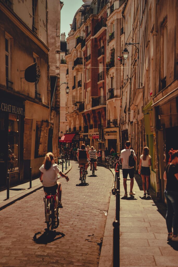 Fietsen in Parijs
