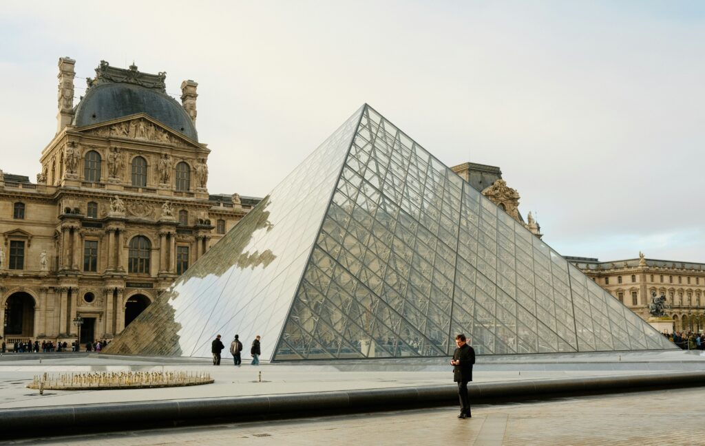 Louvre in Parijs
